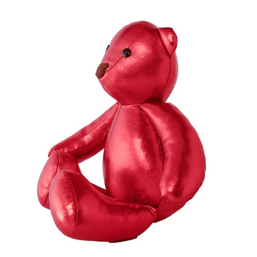 Decoración Navidad Oso de Tela Metalica Tv Ofertas Fredo Adorno Navideño Oso navideño 80 cm