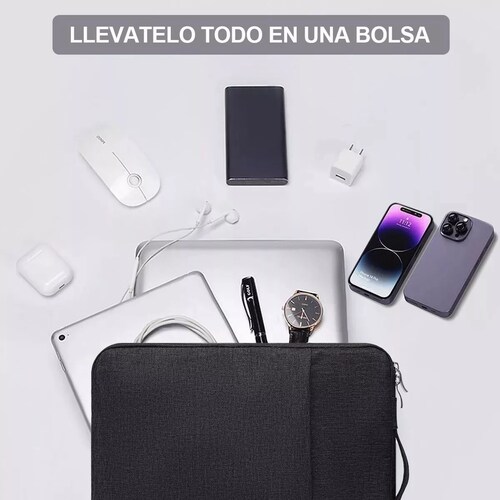 Funda Case Para Macbook Pro / Air 13 / 13.3 iPad / Laptop Negro