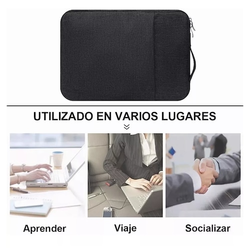 Funda Case Para Macbook Pro / Air 13 / 13.3 iPad / Laptop Negro