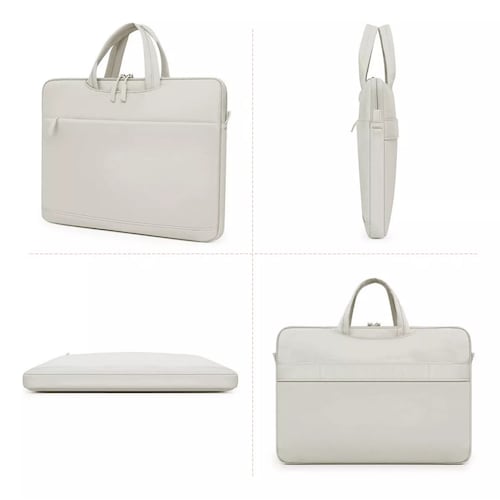 Bolsa Para Laptop 15.6 Pulgada+ Bolsa Cable De Alimentacion Gris