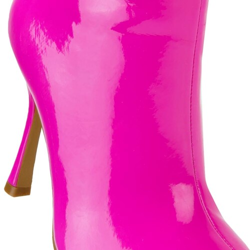 Botas de vestir de charol marca Belinda Peregrin color fucsia, mod. 1087853