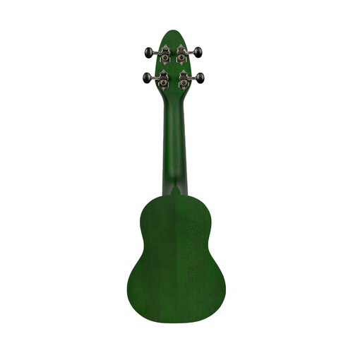 Ukulele Sopranino Keiki Verde Ortega Guitars Con 2 Plumillas