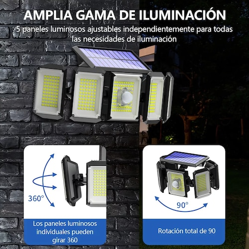 Lámparas Exterior 2835*300 Led Luz Solar Para Ip65