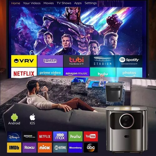 Proyector Portátil Profesional Android Wifi Bluetooth 4k