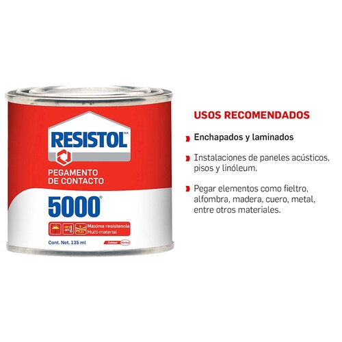 Pegamento Contacto 135Ml 4.56Oz Base Solv Resistol 2373798