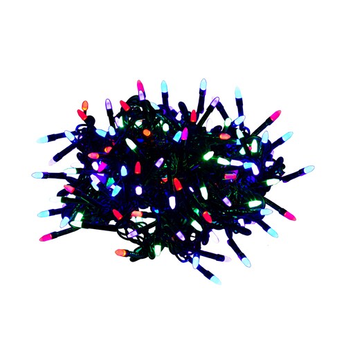 Serie Navideña 140 Led Pico Multicolor 8 Funciones 6.8 Mts