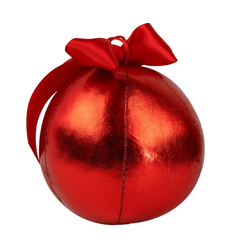 Decoración Navidad Esfera de Tela Metálica Tv Ofertas Fredo Adorno Navideño Esfera Gigante 87 cm 
