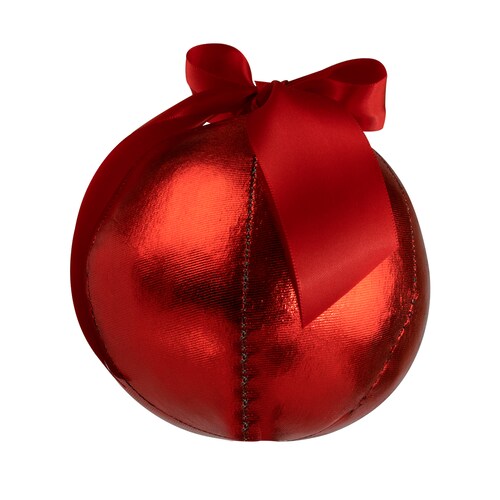 Decoración Navidad Esfera de Tela Metálica Tv Ofertas Fredo Adorno Navideño Esfera Gigante 87 cm 