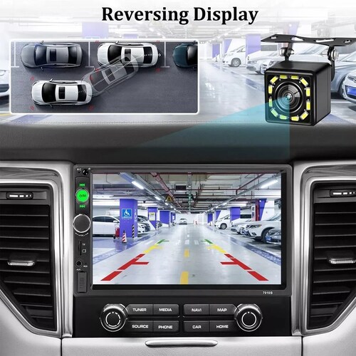 Monitor / Pantallafijo De 4.3in P/ Todos Av Cámaras De Coche