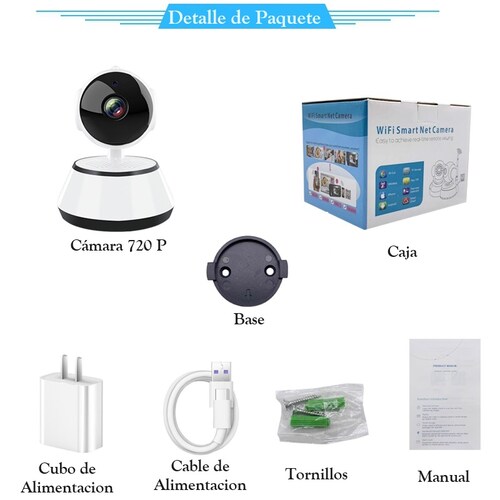 Camara de vigilancia con deteccion de movimiento