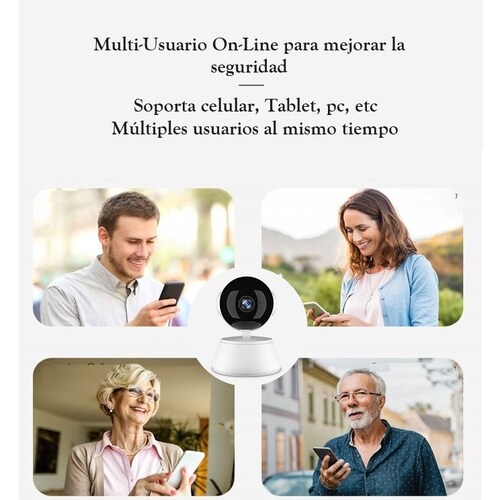 Camara de vigilancia con deteccion de movimiento
