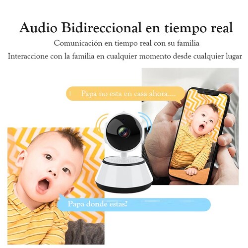 Camara de vigilancia con deteccion de movimiento