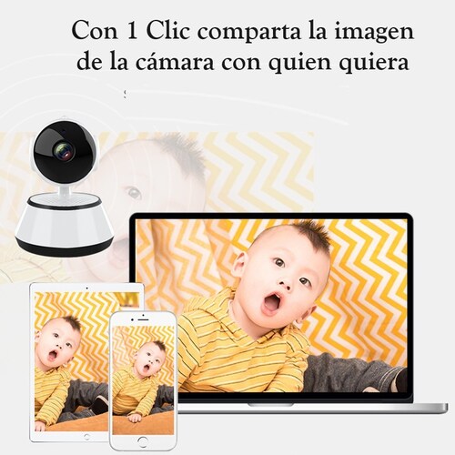 Camara de vigilancia con deteccion de movimiento