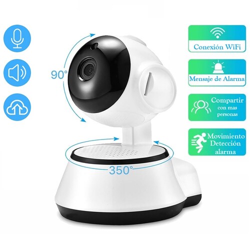 Camara de vigilancia con deteccion de movimiento