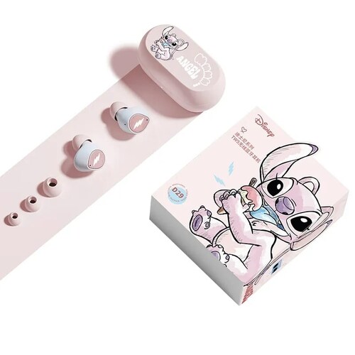 Audifonos Bluetooth Stitch & Angel Con Micrófono y Reducción de Ruido