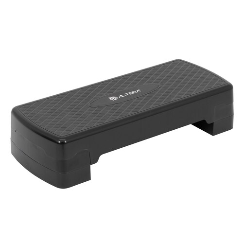  Banco de Ejercicio Step Aerobics Altera con 2 Elevadores Extraíbles Ajustables 