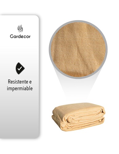  Malla Sombra Para Exteriores 6x4 M Protección Uv