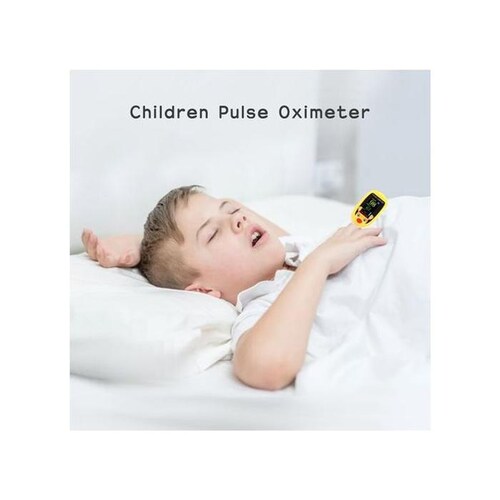 Oxímetro para bebes MXOXK-001-25 1Pza Rojo Rango de Medición 70porciento -99porciento Spo2 30 240BPM mas menos 2BPM o mas menos 2porciento PR, OxiKid