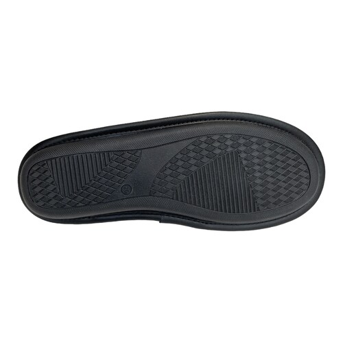 Pantuflas Hombre Cómodas Negro Marino Confort Antiderrapante.