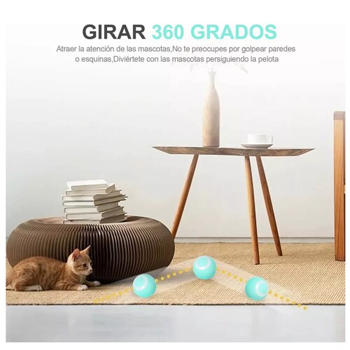 Set Pelota De Juguetes Gato Perro Interactiva 2pcs