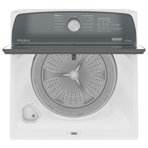 Lavadora Whirlpool Carga Superior 20 kg Xpert System Blanca Impeller 8MWTW2041WJM