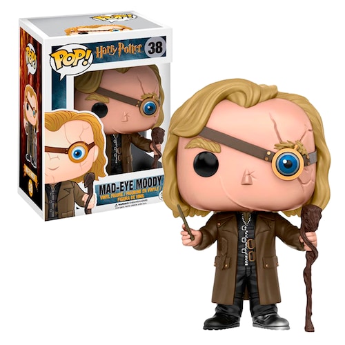 Funko Pop Ojo Loco Moody #38 Harry Potter Wizarding World Figura Original
