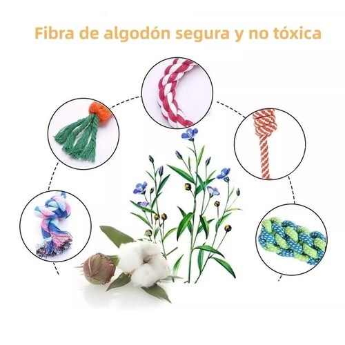 Juego De Juguetes Para Mascota 12 Piezas