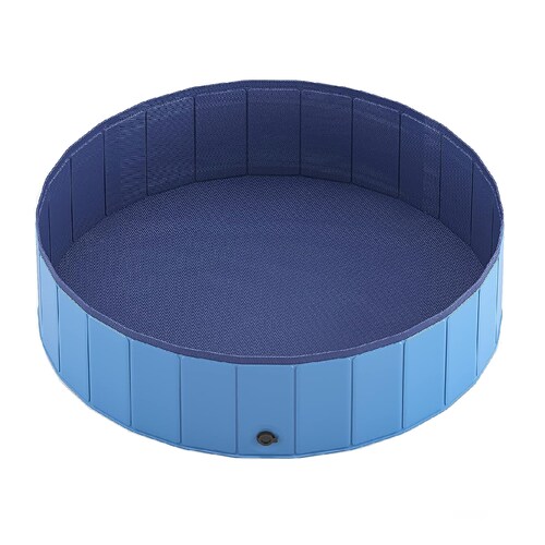 Alberca Plegable Piscina Perro Mascota Bañera Baño 80x20 Cm