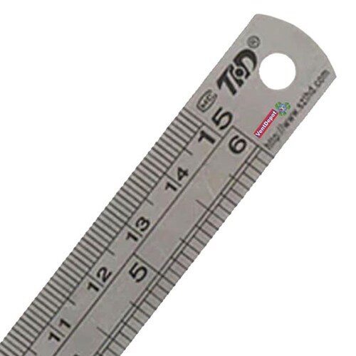Mini reglas de 15 cm MXRLX-003-4 3 Pzs 15cm Acero Inoxidable Gris, RulexPro15.