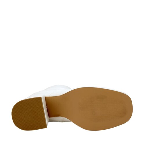 Botas cortas blancas de vestir marca Sao Paulo, con plataforma y tacón alto, 1085330