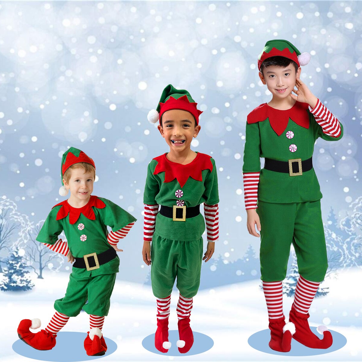 Trajes de niños discount navideños