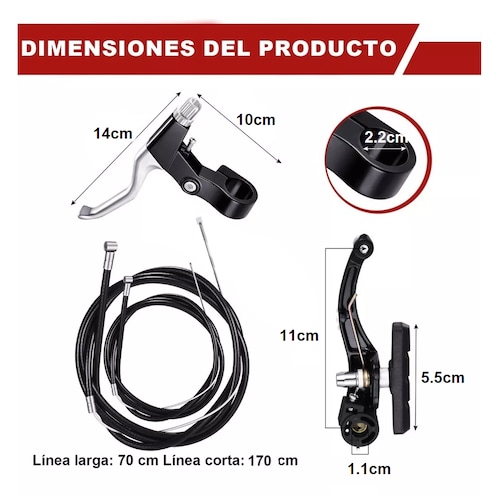 Juego Completo De Frenos Bicicleta