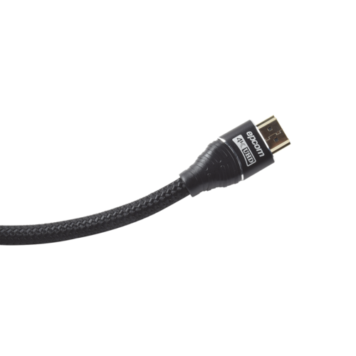 Cable HDMI Ultra Resistente Redondo de 1.8m  5 9 ft   Optimizado para Resolucion 4K ULTRA HD.