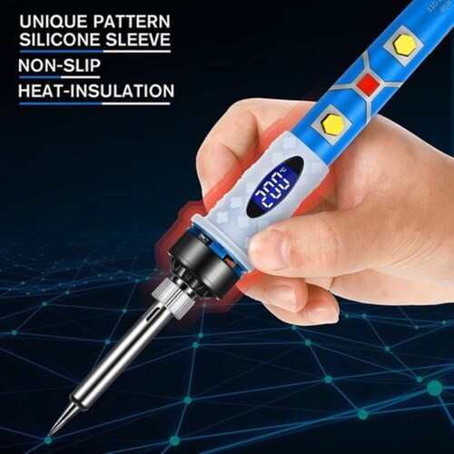 Kit De Soldador Eléctrico Herramientas Ajustable 