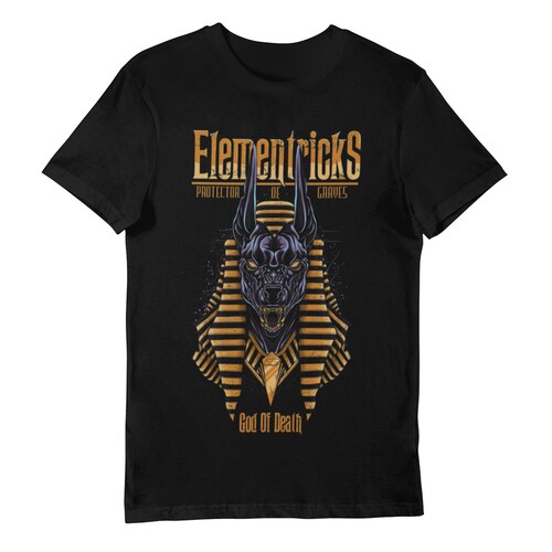 Playera Caballero y Dama Anubis Elementrics Egipcio Cultura