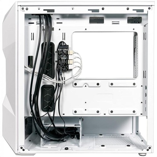 Gabinete Cooler Master MasterBox TD300 Mesh ARGB Blanco USB3 2 Ventiladores Vidrio Templado TD300-WGNN-S00