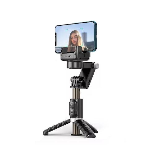 Estabilizador 360 Grados Selfie Para Celular Negro