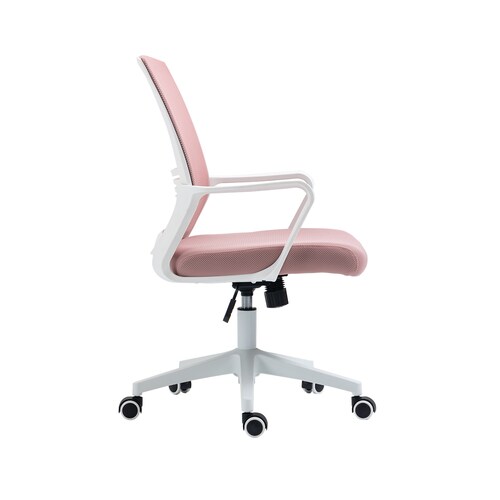 Silla de Oficina Mundo In Vastra Ergonomica Mesh Rosa.