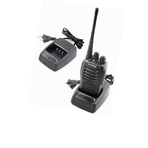 2 Radios Baofeng Bf-888s Uhf Con Manos Libres Set-2.