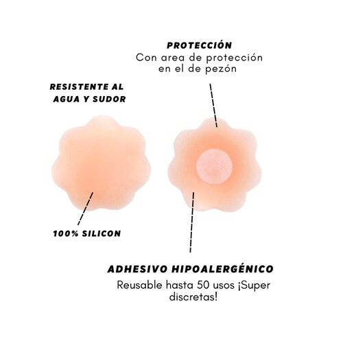Pezoneras Reusables Silicón 