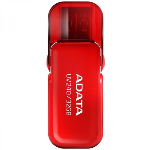 Memoria Flash USB Adata UV240 32GB Roja AUV240-32G-RRD