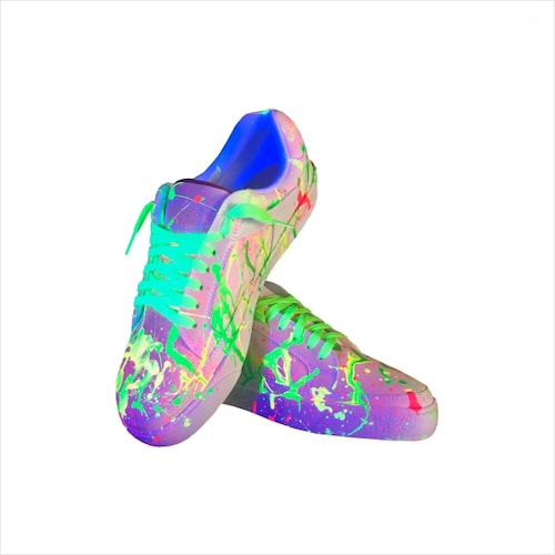 Sneakers Fantoche Neon Flourecentes Unisex