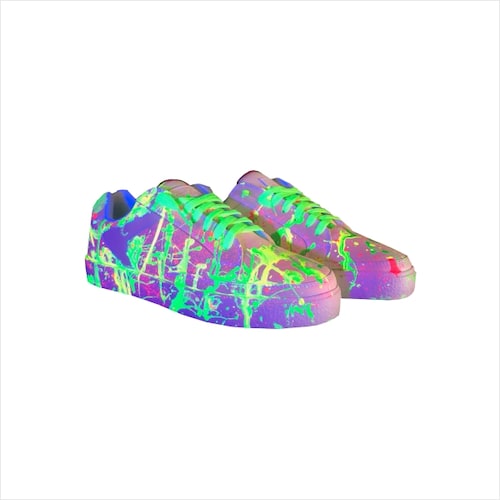 Sneakers Fantoche Neon Flourecentes Unisex