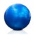 Pelota De Yoga 75cm Pelota Pilates Ejercicio Crossfit Color Azul 