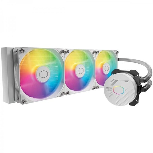 Enfriamiento Liquido Cooler Master MasterLiquid 360L Core White ARGB MLW-D36M-A18PZ-RW