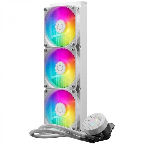 Enfriamiento Liquido Cooler Master MasterLiquid 360L Core White ARGB MLW-D36M-A18PZ-RW