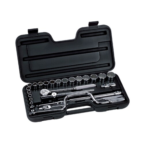 Juego Dados Cuadro 1/2 Corto Std Dados Accs. Stanley 86-505