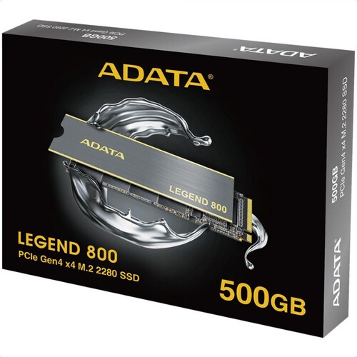 M.2 2280 SSD 500GB ADATA LEGEND 800 PCIe NVMe ALEG-800-500GCS