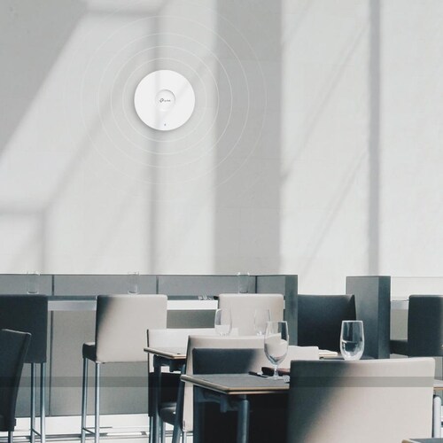 Access Point Tp-Link Omada EAP653 wIfI 6 AX3000 Banda Dual Montaje En Techo
