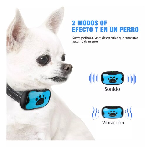 Collar Antiladridos Eléctrico Recargable P/adiestrar Perros